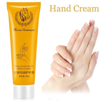 Horse Oil Hand Cream Moisturizing Whitening Skin Care Exfoliating Hand Care Lotion