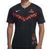 Nike T Shirts Men's Black Crew Neck Moderate Straight Fit CV9631-010