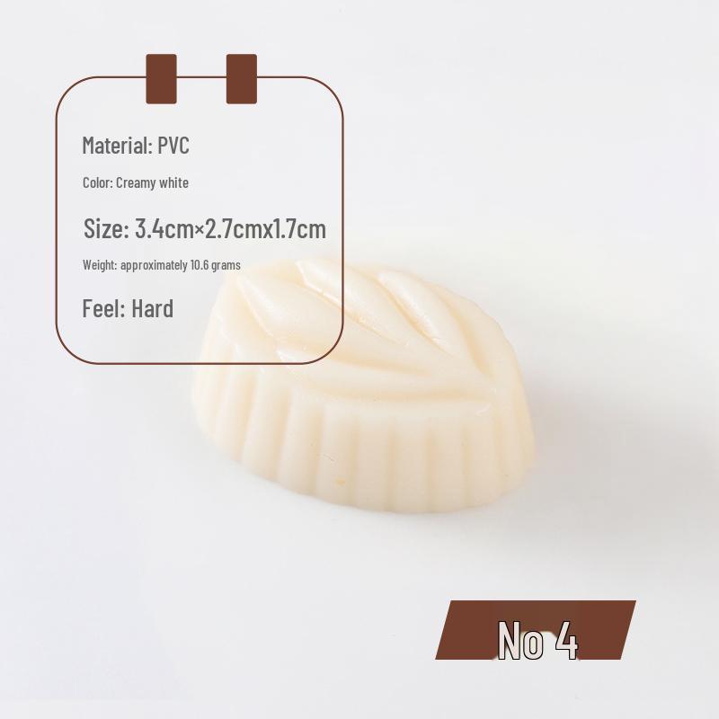 PVC Chocolate Model Props for Dessert Shop and Photography Display