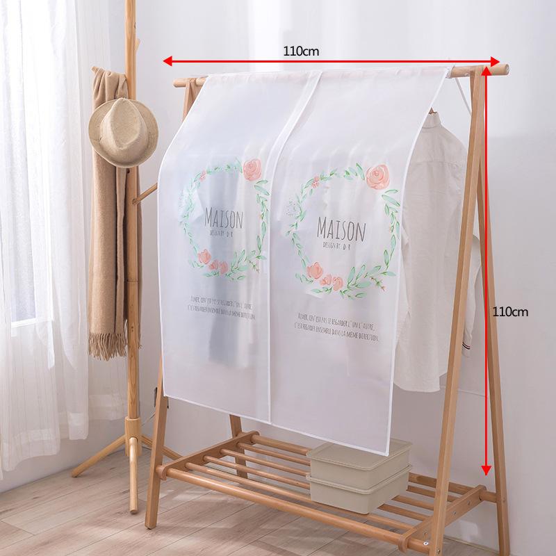 Wardrobe Dust Covers Closet Clothes Case Storage Bag Floor Hanger Rack For Clothes Large Household Towel