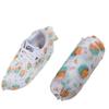 Children's and Adult Non-Slip Cartoon Shoe Covers - Thick, Disposable, Wear-Resistant, Non-Woven Fabric for Indoor Use