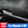 Car Dashboard Pad Trument Platform Desk Cover Mats Carpets For Mazda 3 BP Mazda3 Axela Accessories