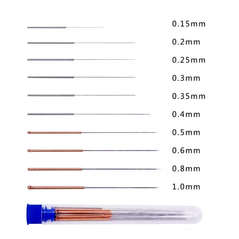 3D Printer Nozzle Cleaning Kit 0.2/0.25/0.3/0.35/0.4Mm Stainless Steel Nozzle Cleaning Needles Cleaner For Car Wiper Gas Stoves
