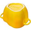 Staub Ceramic Pepper Cocotte, 12cm, Yellow, Heat-Resistant, Microwave-Safe, Officially Sold In Japan, Product Number: 40500-324