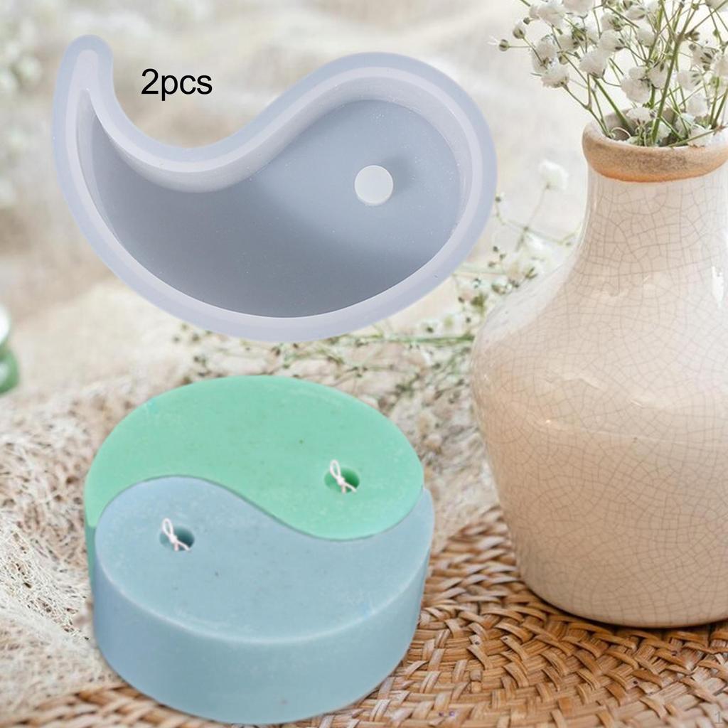 Výroba svíček Silikonové Epoxidové Pryskyřice Odlévání pro Mýdla Hlínu