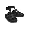 Crocs Brooklyn Luxe Gladiator Sandals 'Black' Women's