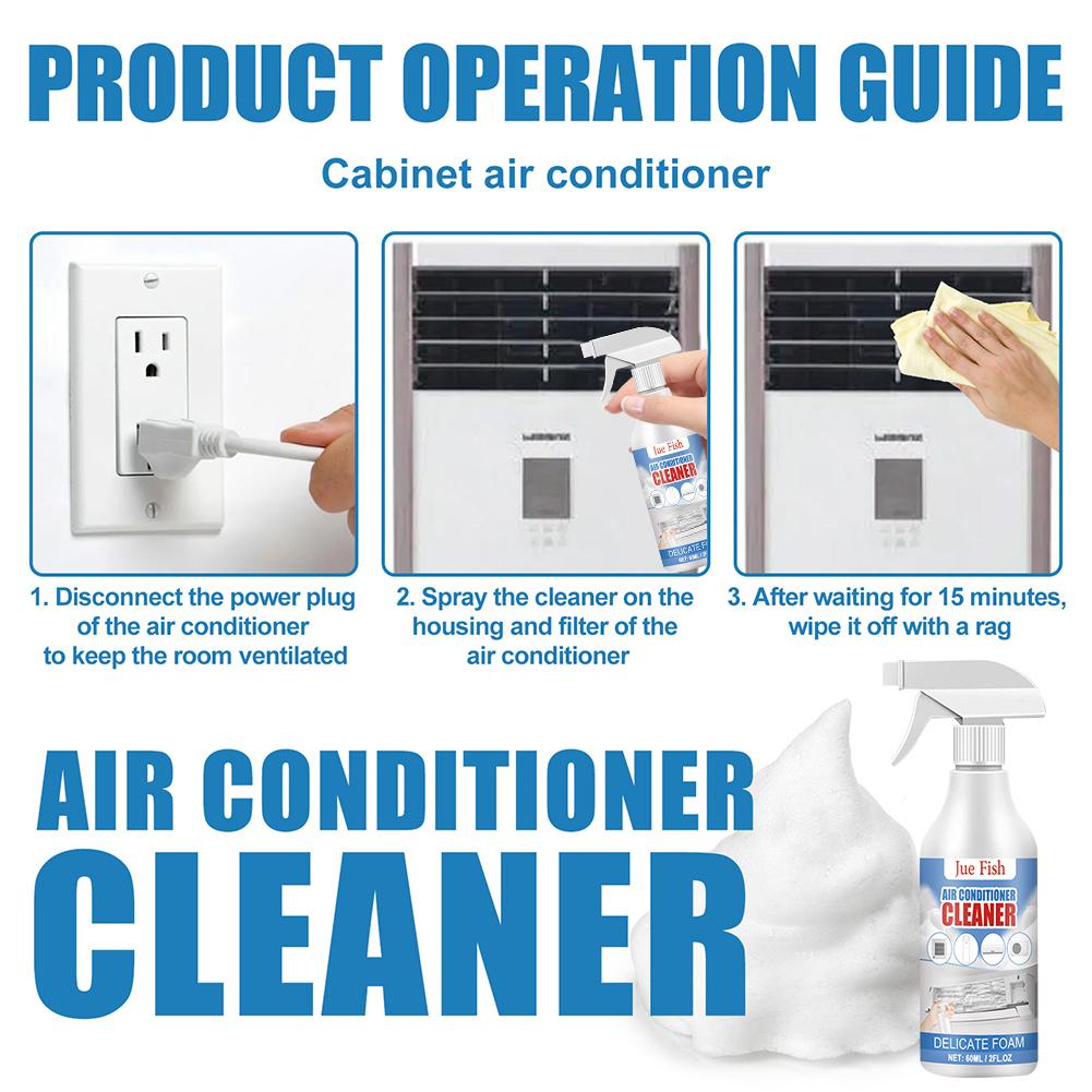 Iegādāties 8-1PC 60ml Air Conditioner Cleaner Stain Remover No Rinse ...
