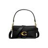 Tabby Polished Pebbled Leather Dionysus Shoulder Bag Women's Black (Unisex) Shoulder Bags 73995 B4LJ