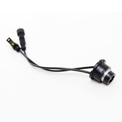 2pcs D2S D4S HID Ballast AMP Wire Harness Adapter Holder Socket Plug Cable HID Xenon Light Bulb Cable Connector Kit