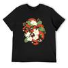 Honduran Milk Snake and Primroses T-Shirt Anime Stuff Basketball Graphic Tees Anime Tshirt Korean Fashion Mens Tall T Shirts
