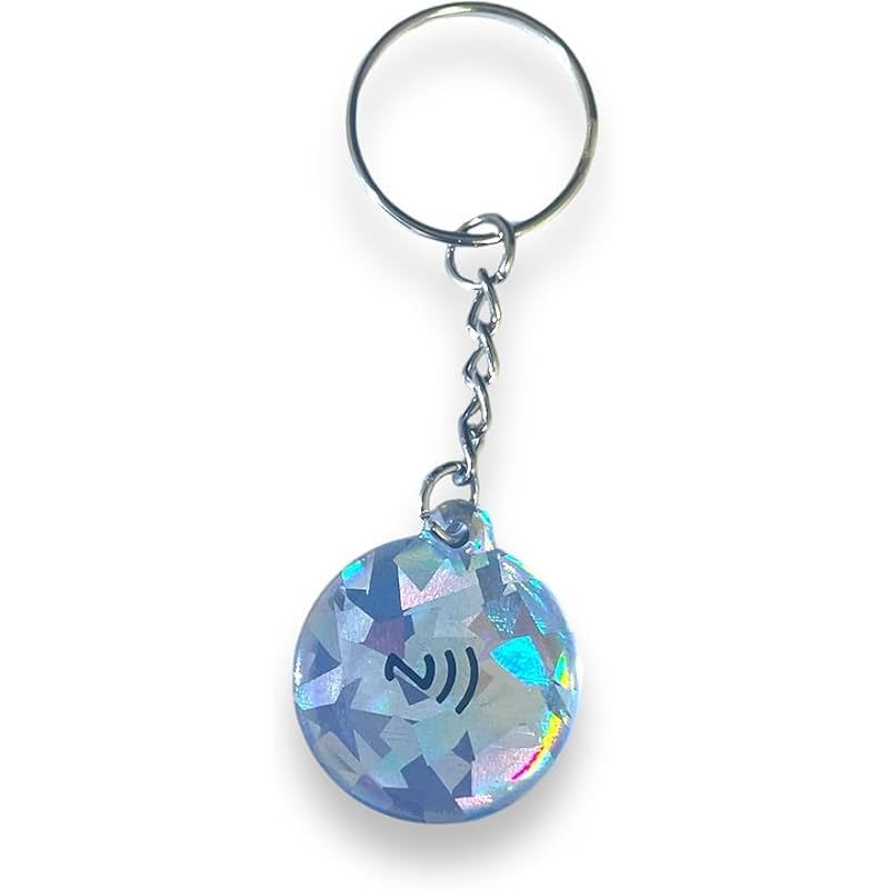 

[ctunk] NFC tag key ring NTAG215 hologram (10)