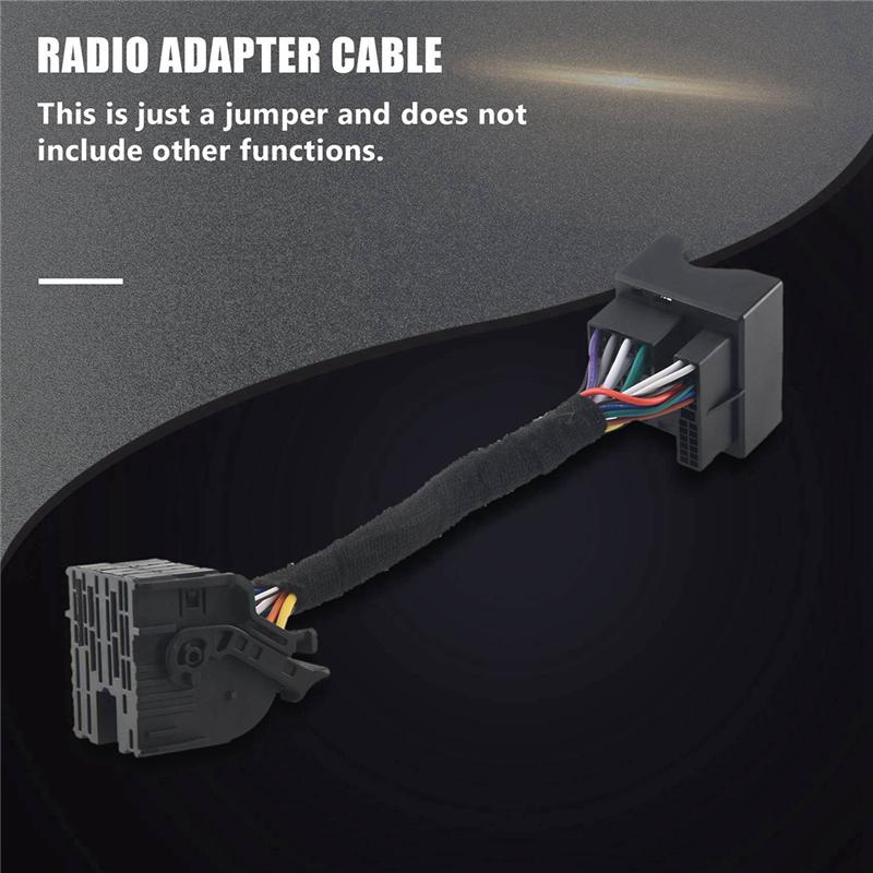 For Peugeot 308 308S 408 Citroen Car RCC Radio Audio NAC Wireless Cable Adapter MRN Adapter Cable DS To NAC Antenna USB
