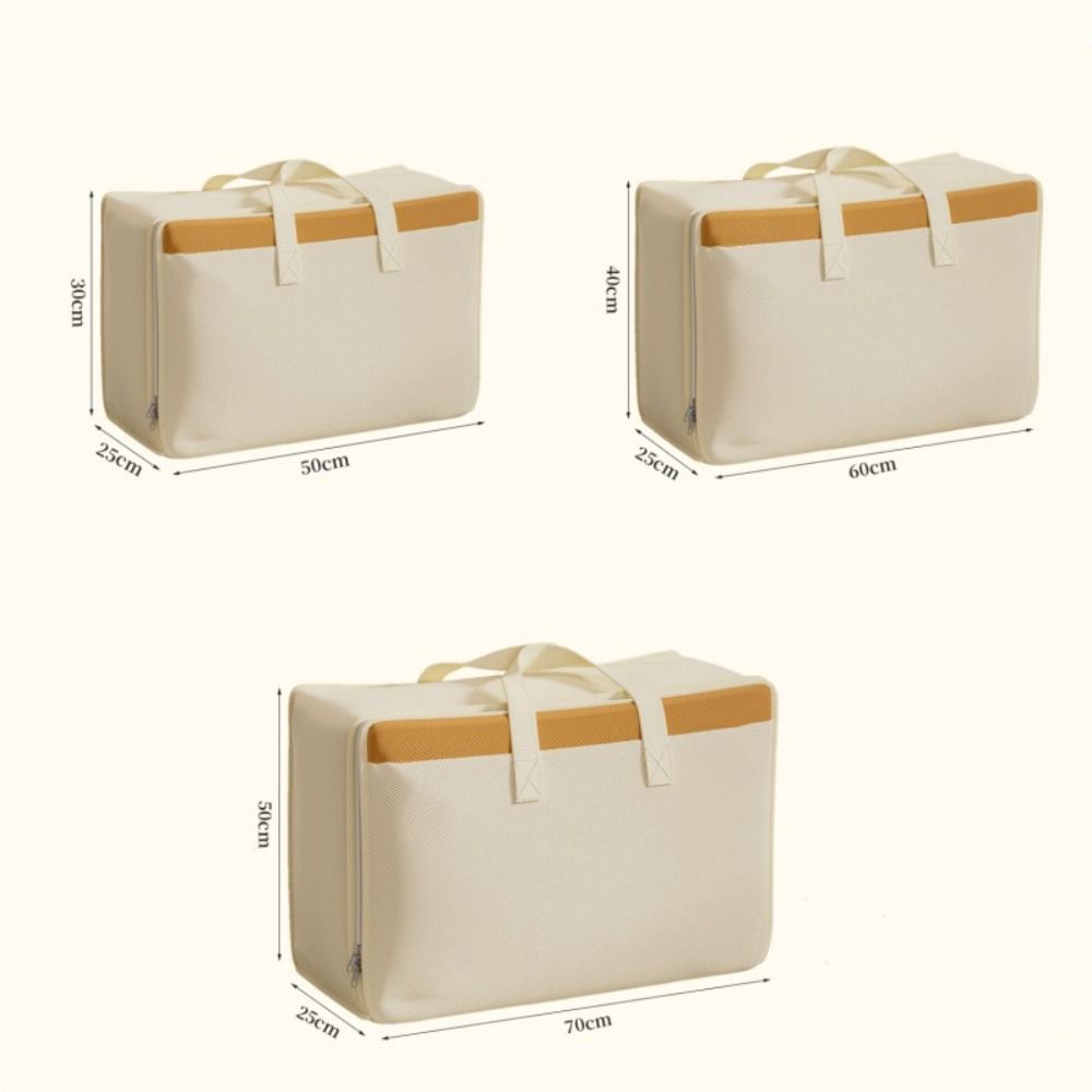 Large Capacity Clothes Storage Bag Thickened Dustproof Clothing Storage Box Moisture Proof Non-Woven Fabric Quilt Storage Box