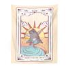 Cute Cat Tarot Card Tapestry Lady's Room Tapestry Kawaii Accessories Room Wall Cloth Tapestry