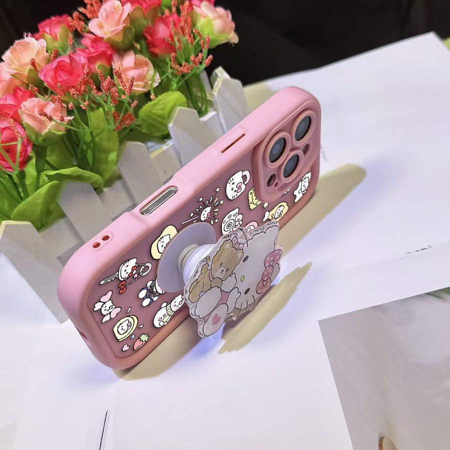 Sanrio KT 15PM Airbag Bracket Phone Case for Apple 11