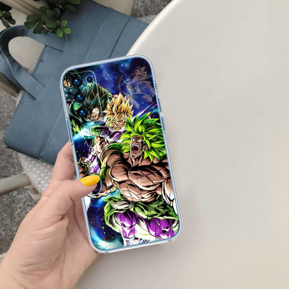 

LO33 Dragon Ball BROLY Soft Shell Transparent Phone Case for Motorola Moto G7 G8 G9 G84 G85 G73 G24 G15 Z2 Play Power Plus Motorola Moto G9 Plus
