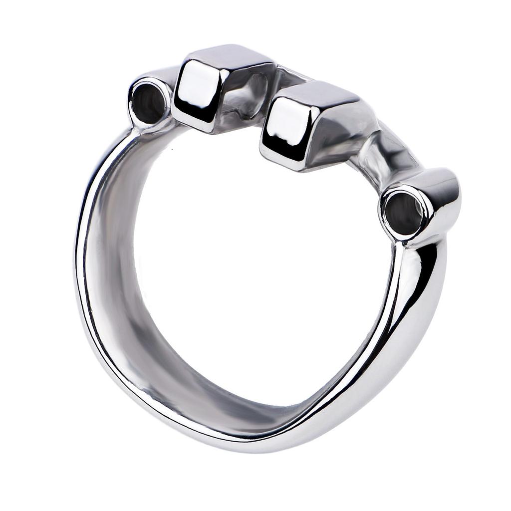 Stainless Steel CB Lock Metal Chastity Lock Male Penis Cage Chastity Sex Toys Cock Ring Urethral Chastity BDSM