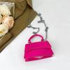 Simple Temperament Women's Small Square Bag Chain Handbag New Summer High-value Solid Color Casual Shoulder Bag
