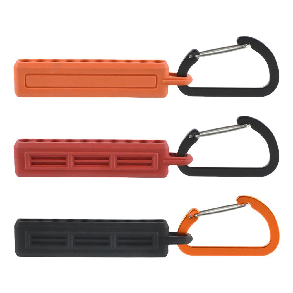 Screwdriver Bit Holder Screwdriver Bit Storage Organizer Screwdriver Bit Rack Drill Bit Storage Clip for Outdoor Use