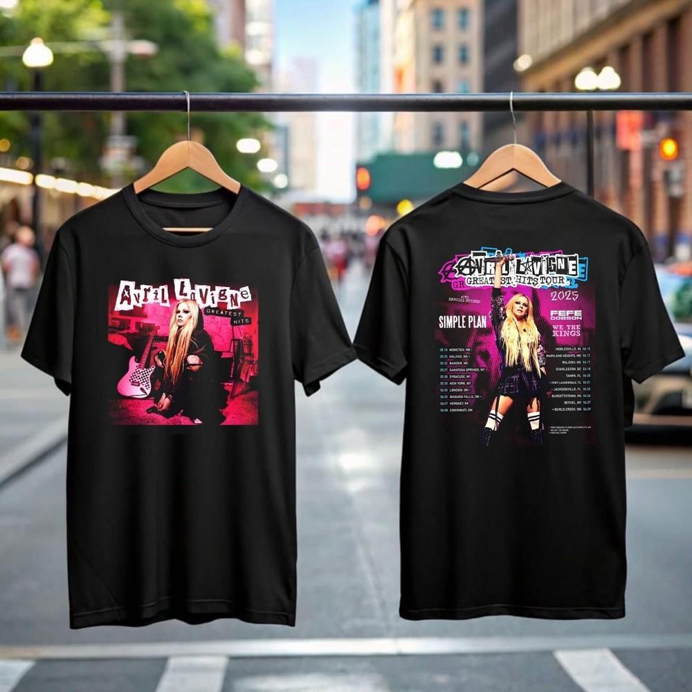 Avril Lavigne Greatest Hits Tour 2025 Shirt, Complicated Shirt, Geschenk für Fan.