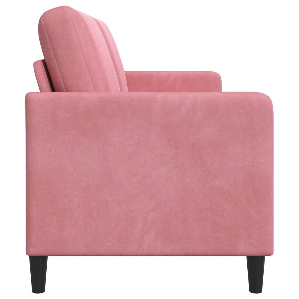 Pink Storage Sofa 172 X 78 X 87 Cm Polyester