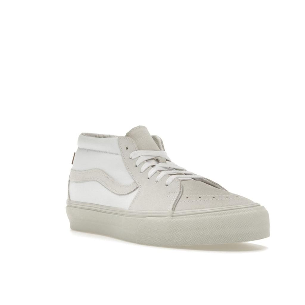 JJJJound X Vans Sk8-Mid VLT LX Hospitality Unisex Sneakers White True-White VN0A7TNHW00