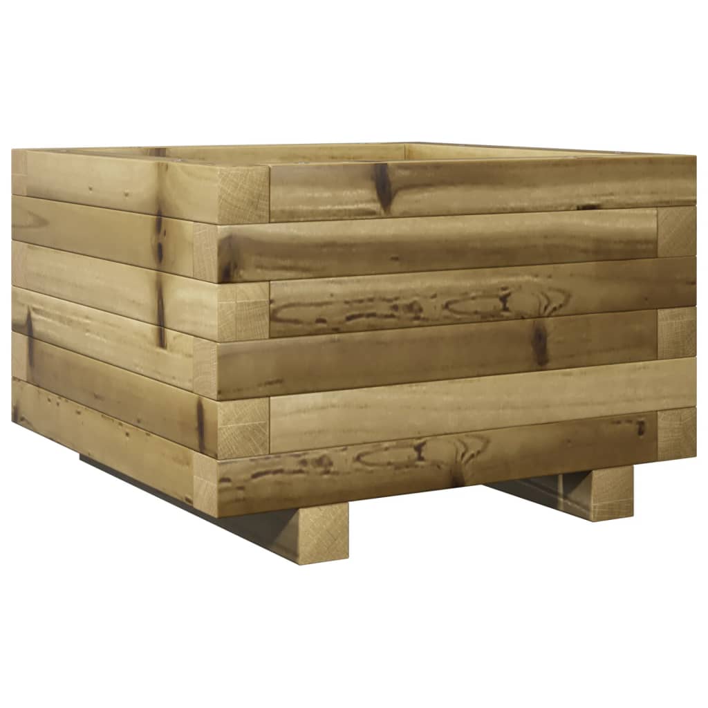 Plant Pot 40x40x26.5 Cm Pressure Treated Pine Wood