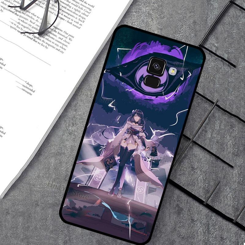 Genshin Impact Raiden Shogun Baal Case For Samsung J3 J5 J7 J1 A3 A5 2016 2017 J4 J6 J8 A7 A9 A6 A8 Plus 2018 Coque Fundas