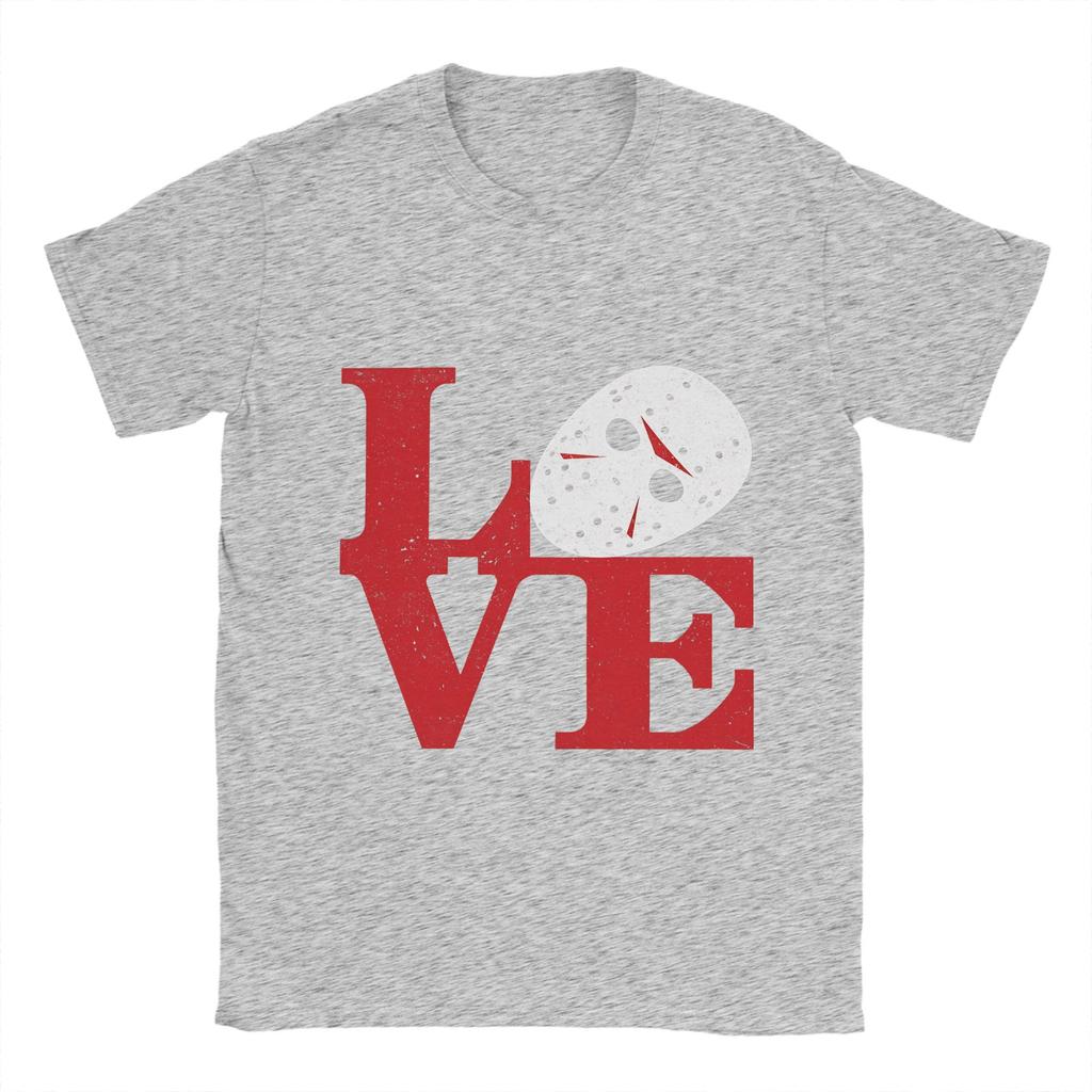 Fridays The 13ths Men's T Shirts  Vintage Tee Shirt Short Sleeve Round Collar T-Shirt Cotton Unique Clothes