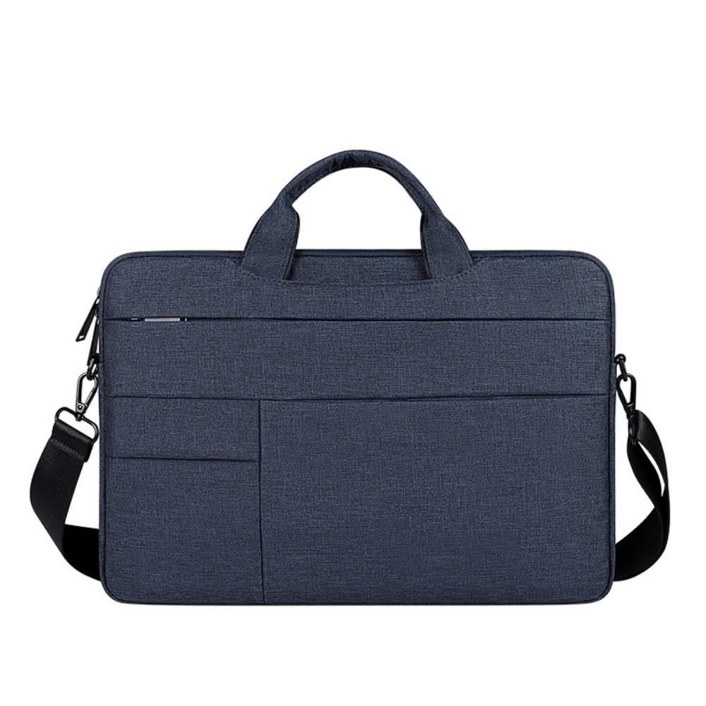 

Water-resistant Laptop Bag Sleeve 15.6 Inch Computer Storage Bag Notebook Pouch Daily Commute темно-синий