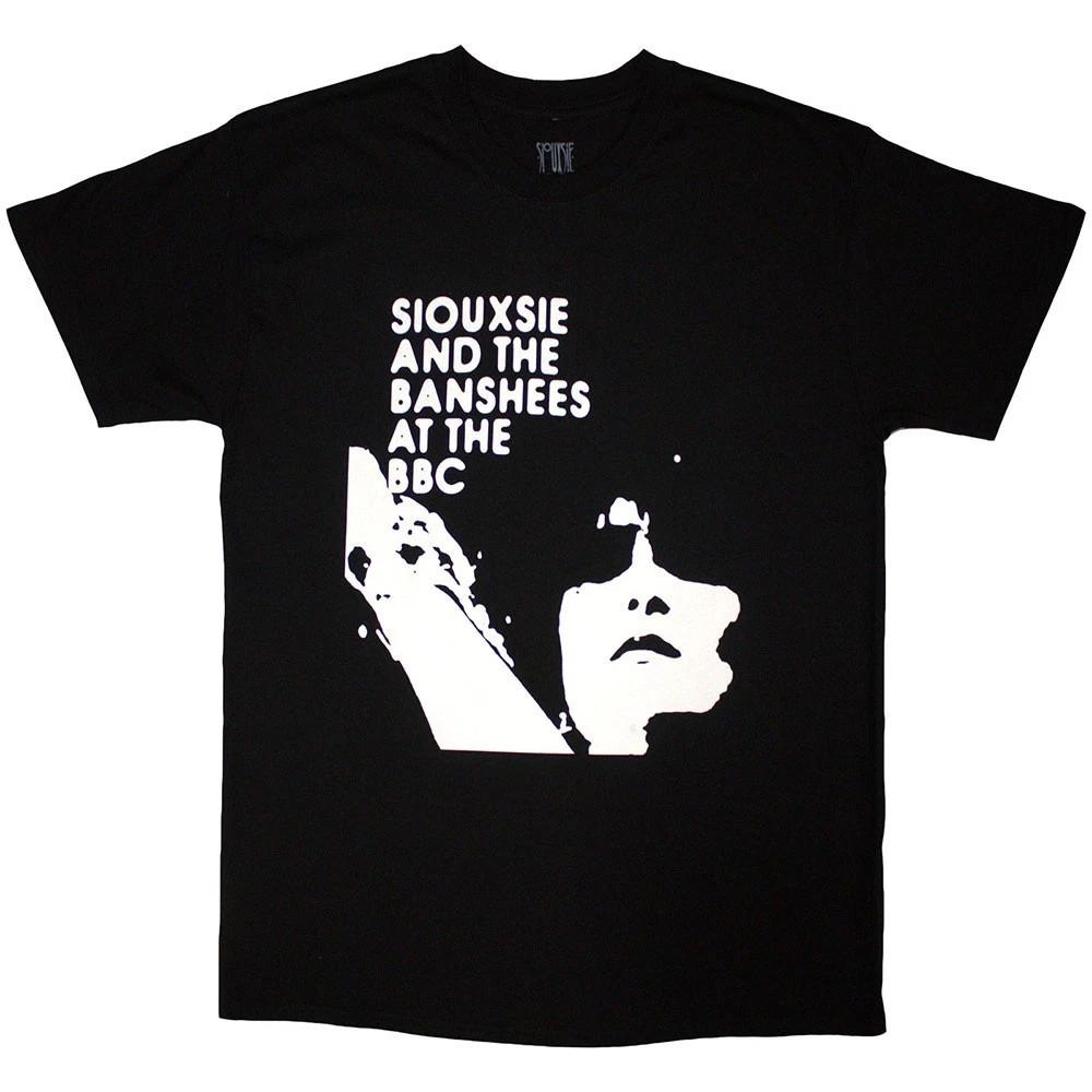 Officially licensed Siouxsie and The Banshees At The BBC Mens Black T Shirt L