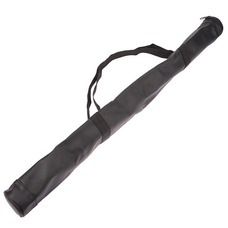 Artificial Leather Rod Box Pool Cue Storage Bag Cue Sticks Bags Foldable Adjustable Shoulder Strap Billiard Rod Sleeve
