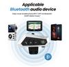Motorcycle Helmet Headset Bluetooth Receiver Wireless Free-Hands Call Headphones