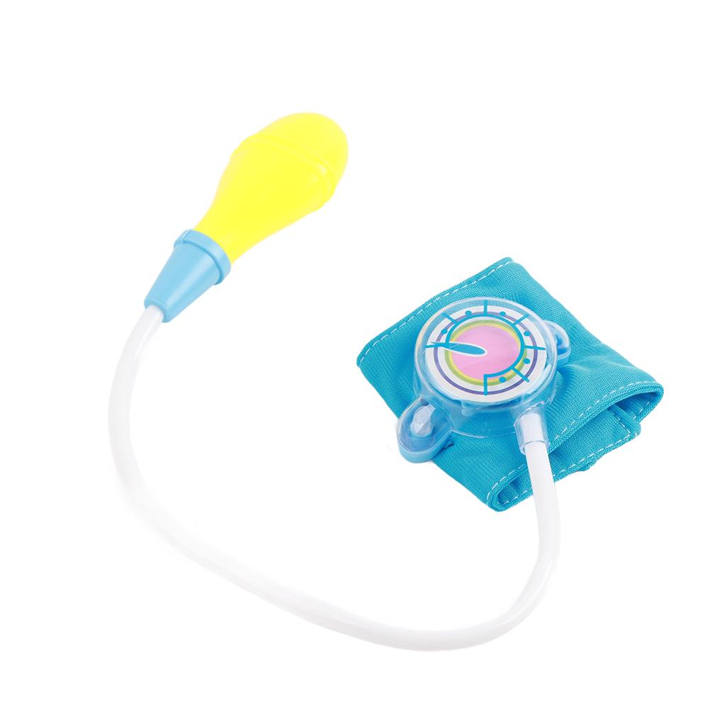 

Детский игровой набор для измерения артериального давления, игрушка для ролевых игр, симуляция, стетоскоп, медицинская образовательная обучающая игрушка синий