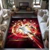 Cristiano Ronaldo Bedruckter Kristall-Samt-Teppich Rutschfester Kristall-Samt-Teppich für Sofa Schlafzimmer Innenbereich Heimdekoration