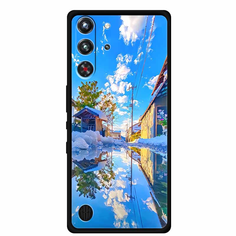 

For Meizu Note 16 Phone Back Case Soft Silicone TPU Cover for Meizu Note16 5G Shockproof Protective Shield Cartoon Bumper Capa -RedMagic10 Proplus