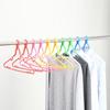 Kawabata Takisaburo Shoten Colorful Clothes Hangers, Laundry Hangers, Clothes Drying Rope Hangers, Grip Type, Laundry Supplies, 5 Colors, Set of 10 (W