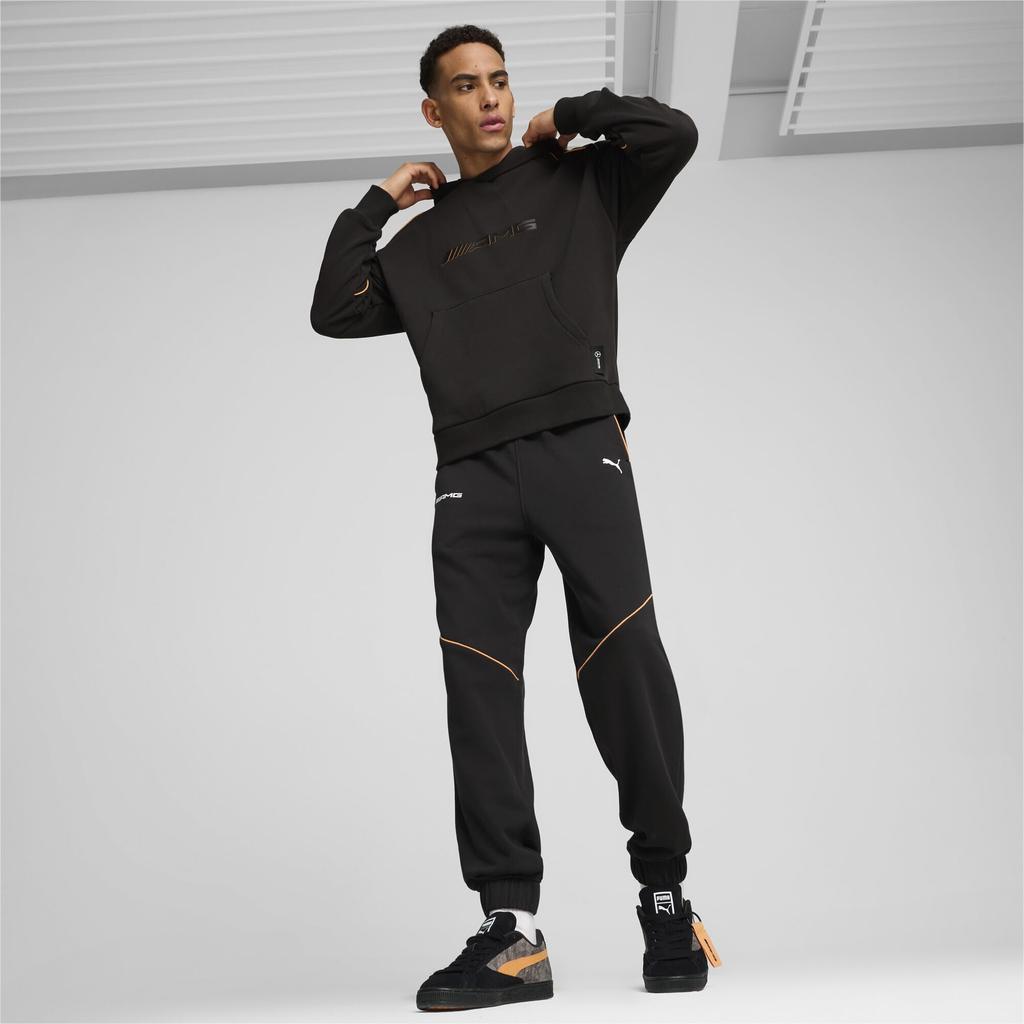 MOTER Car Racing Long Pants Jersey AMG SWEAT PANTS 627419 24th Color Black [PUMA] Men's Autumn/Winter (01)