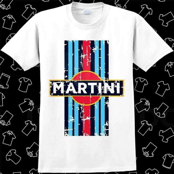 Martini Racing Team Car Race Retro Vintage Hipster T Shirt Meme Gift Best 940 M