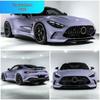 Car PET Film: Beetroot Purple, Glacier Blue, Piano White, Glossy Black - Full Vehicle Color Change Wrap.