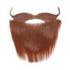 Artificia Realistic Fake Beard Funny Viking Braided Beard Pirate Play Halloween Fake Mustache  Prom