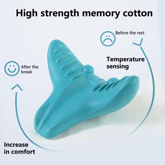 Oreiller cervical sain et facile à transporter pour détendre les muscles