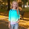 Children's 3/4 Sleeves Printed O-neck Top Everyday Casual T-shirt
