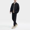FILA Embroidered Logo Polo Casual Knit Jacket Men jackets Black F11M348502F-BK