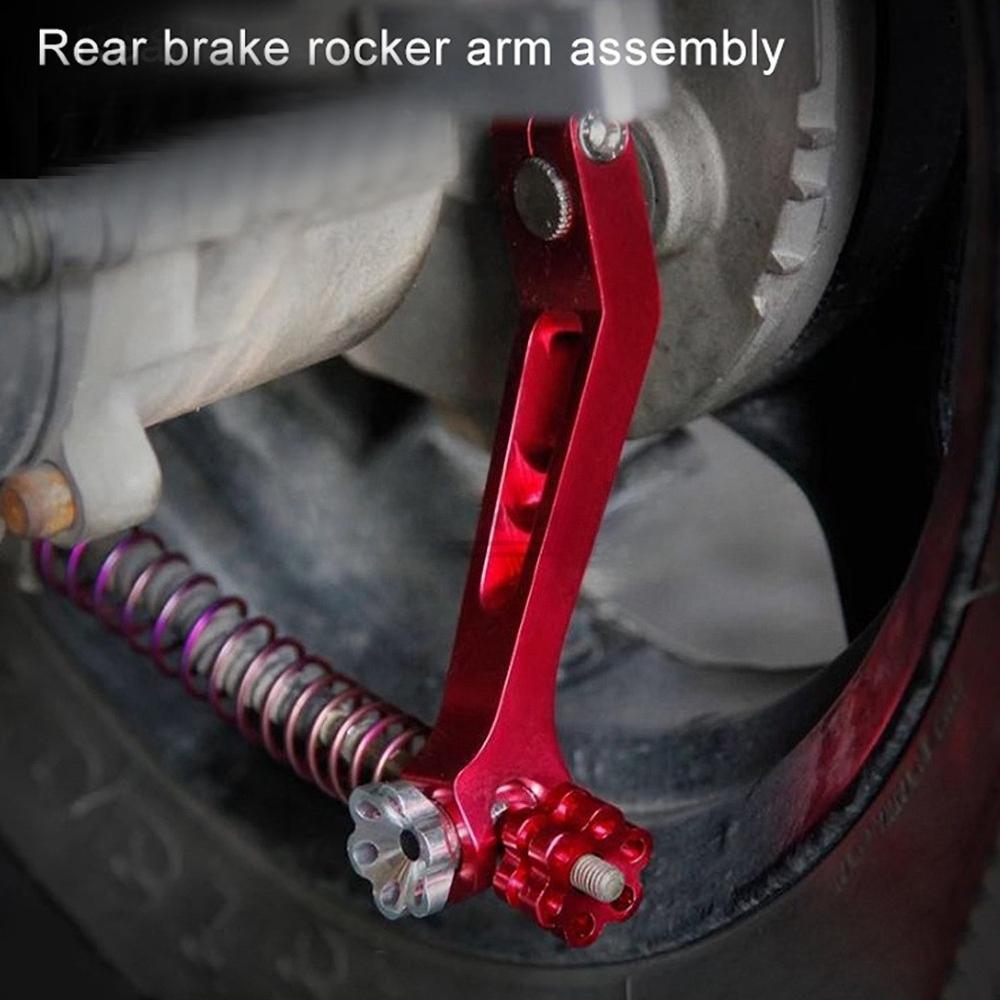 Motorcycle off-road vehicle modification accessories CNC five pointed star rear brake arm suitable for all vehicle models