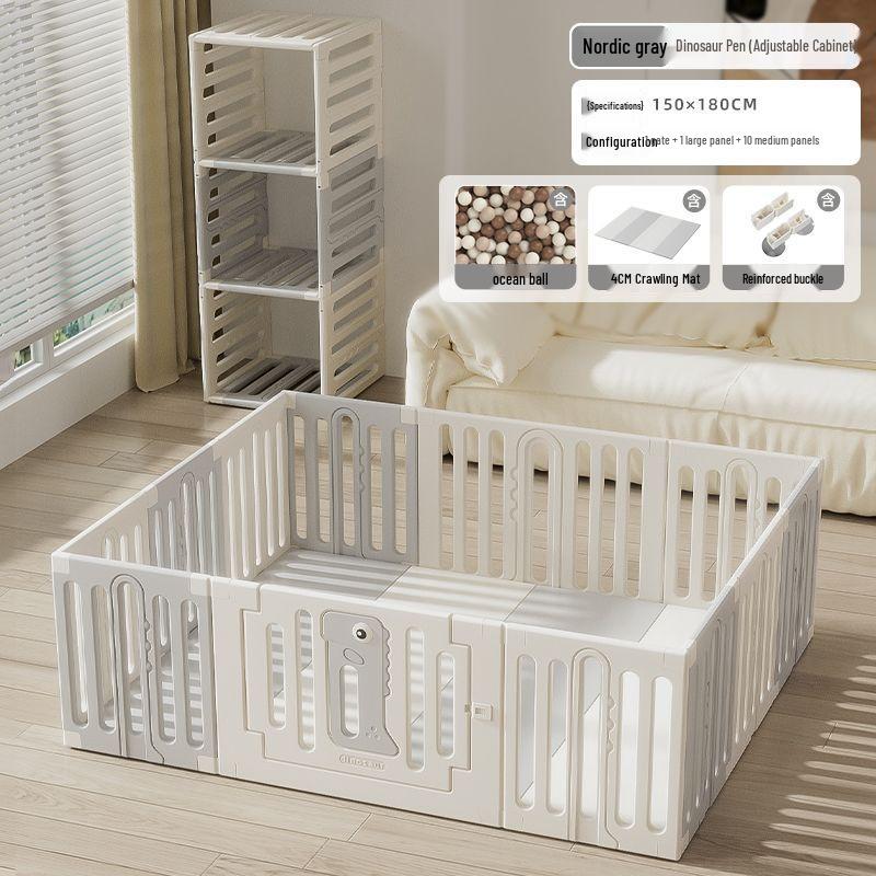 Indoor Baby Safety Playpen & Crawling Mat