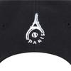ROND&DEMARRER [Unisex] RD Symbol Logo Cotton Ball Cap (Black)