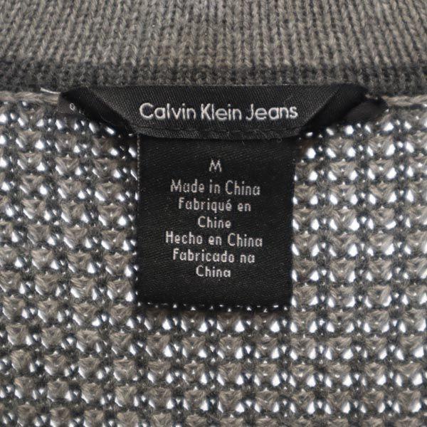 Calvin klein Long sleeve Zip Jacket M gray Men's Used