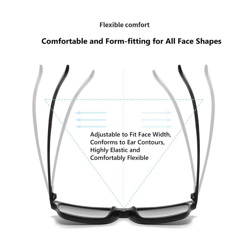 UV400 Protection Polarized Magnetic Clip On Sunglasses Cycling/Driving Sunglasses Set with Pouch 6 Iin 1 Clip Cycling Glasses