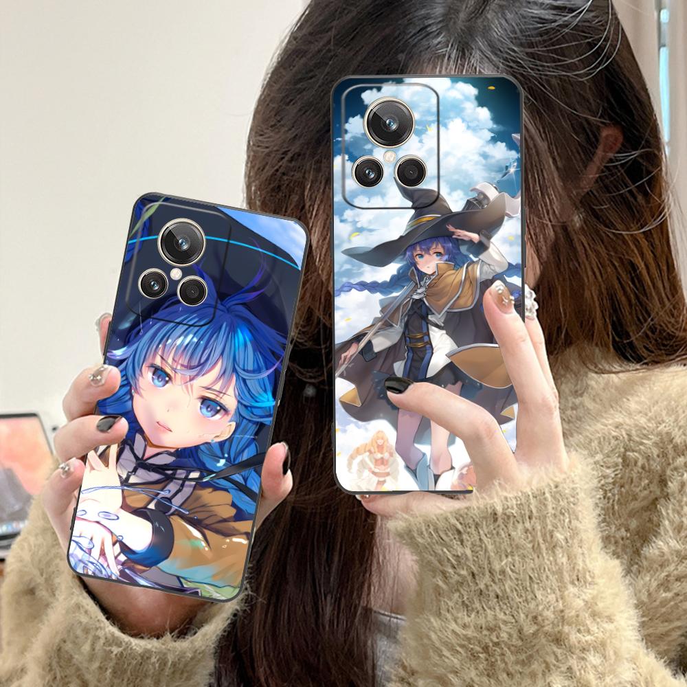 Mushoku Tensei Roxy Mobile Phone Case for Realme GT 8 Neo Pro C75 73 71 C67 65 C55 53 C35 31 C20 15 Colorful Printing Cover